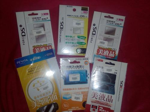 Laminas Protectoras Dsxl, 3ds, Psp Etc Etc Nuevas