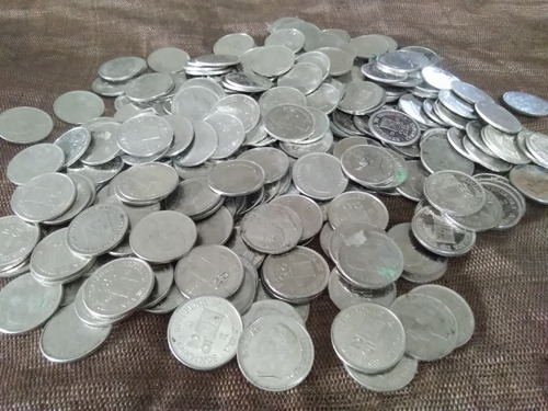 Lote De 70 Monedas De 0,25 Ctms De Bolívar