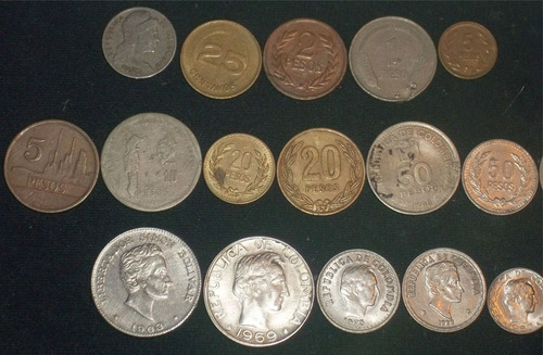 Lrbl. Mini Colección Monedas Antiguas. Colombia