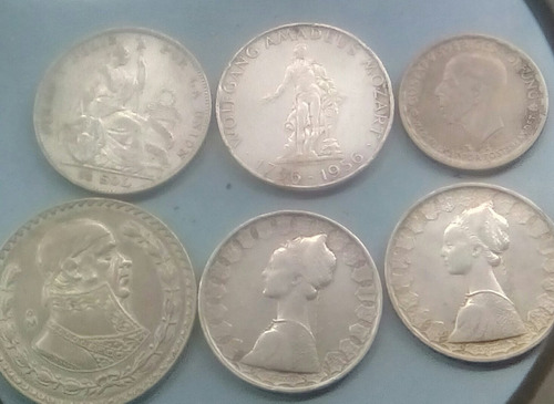 Lrbl. Monedas Extranjeras Plata