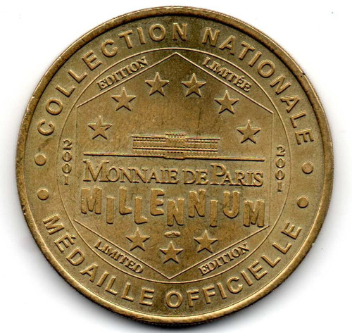 Medalla Moneda Milenium Limitada Monaco Paris
