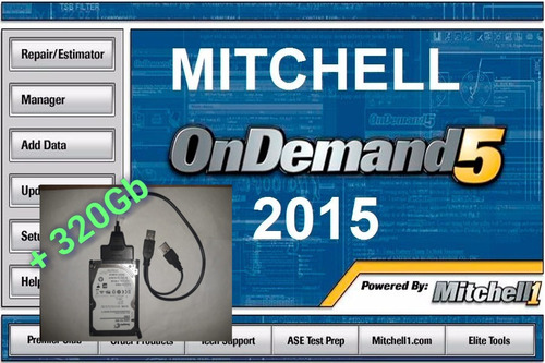 Mitchell Ondemand5 + Discoduro 320gb + Cable Usb ¡oferta!