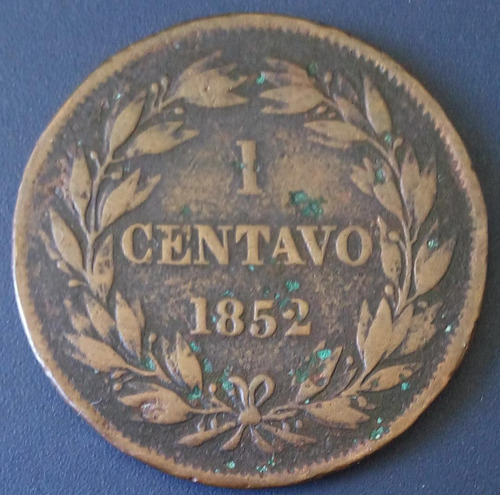 Moneda 1 Centavo Monaguero Sin Heaton En El Anverso
