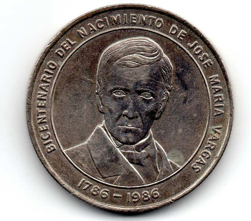 Moneda 100 Bolivares Jose Maria Vargas De Plata Coda6