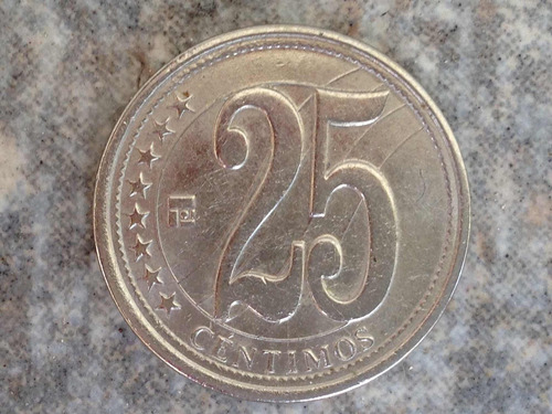 Moneda 25 Bolívares Conmemorativa Alba Año 