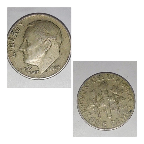 Moneda Antigua De Estados Unidos