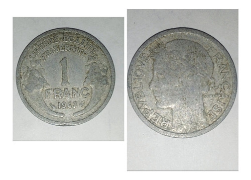 Moneda Antigua De Francia