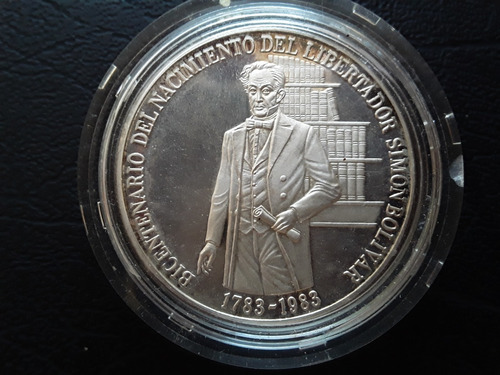 Moneda Bicentenario Del Nacimiento Del Libertador