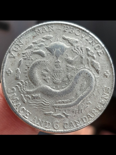 Moneda China Antigua Descontinuada.