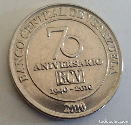 Moneda Conmemorativa Bcv