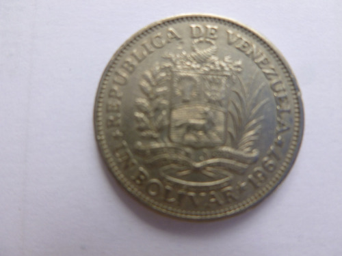 Moneda De 1 Bolívar De 