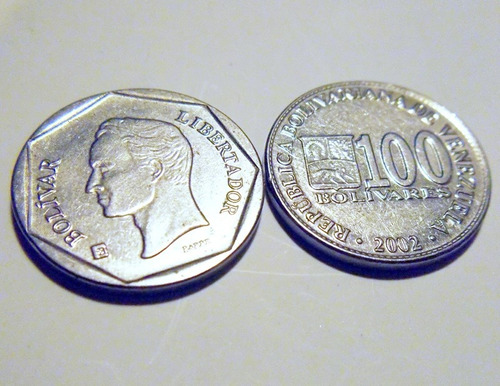 Moneda De 100 Bolivares, Año lote De 275 Monedas