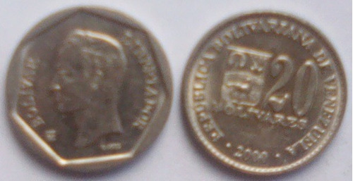 Moneda De 20 Bolivares  Remato