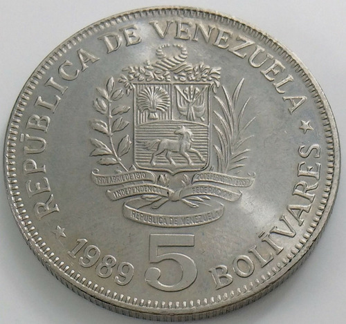 Moneda De 5 Bolivares  Mil C/u