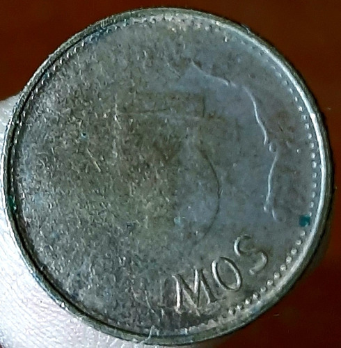 Moneda De 5 Céntimos De Cobre Descontinuada
