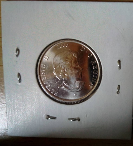 Moneda De Canada, 25 Cents, . Lucha Contra El Cancer M