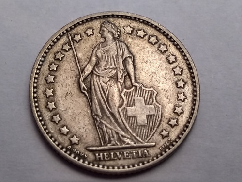Moneda De Colección Antigua (suiza) 1 Franco 