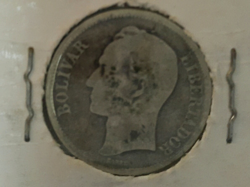 Moneda De Plata 1 Bolivar 