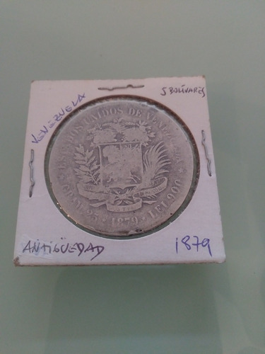 Moneda De Plata 5 Bs 