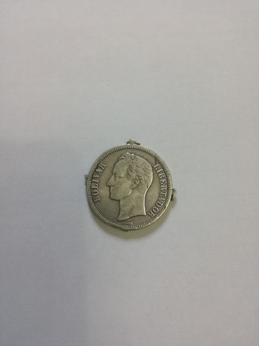 Moneda De Plata De 1 Bolívar De 