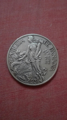 Moneda De Plata Un Balboa De 