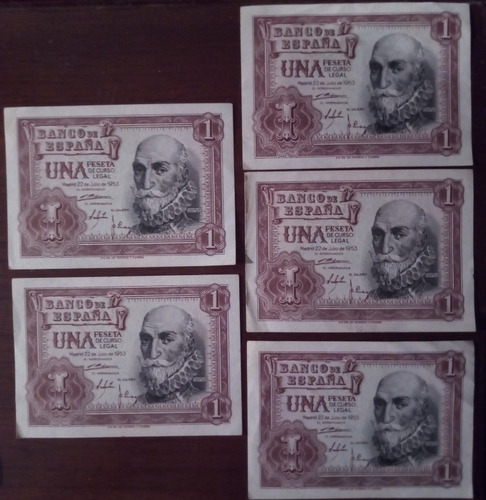 Moneda Española Billete Antiguo