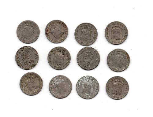 Moneda Puya 5 Centimos Antigua Coleccion Coda9 1$ X 3