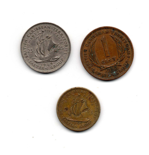 Moneda Territorios Britanicos Antiguas Coleccion Codbox 6$