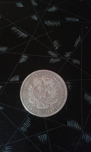 Moneda Venezolana De Plata De 