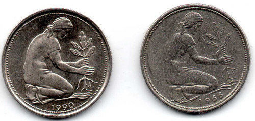 Monedas Alemania  Pfennig Coleccion Coda5 5$