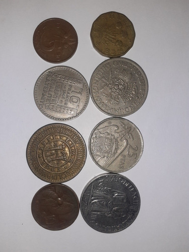 Monedas Antiguas Varios Países