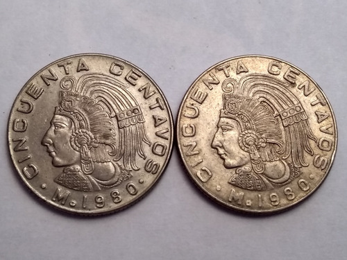 Monedas Colección Antiguas Mexicanas  Emperador Azteca