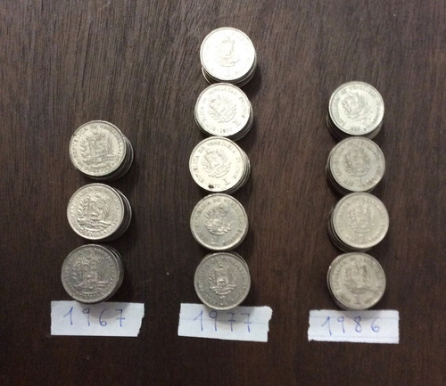 Monedas De 1 Bolivar De Níquel Años 