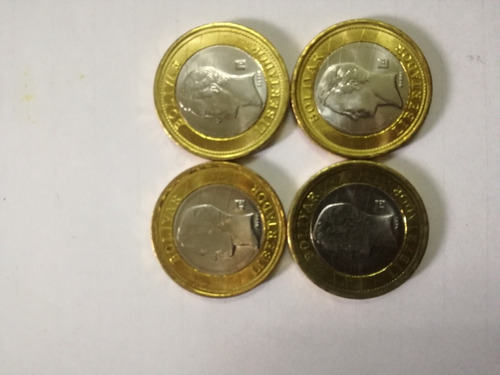 Monedas De 1 Bolívar Año 