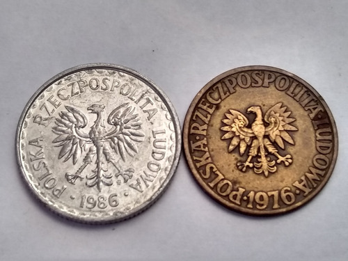 Monedas De Colección Antiguas Zloty.(polonia) 