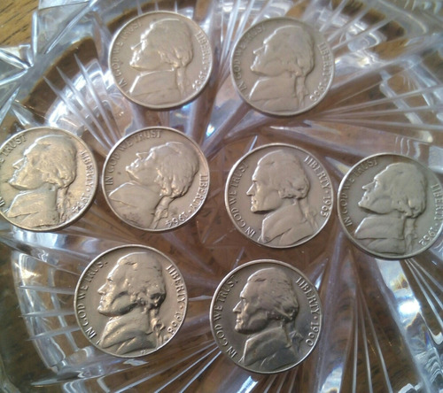 Monedas De Coleccion Five Cents Usa Año 