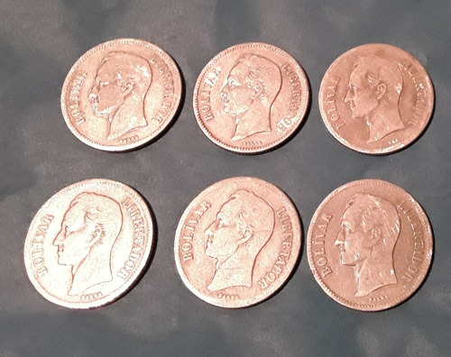 Monedas De Plata 2 Bolivares. 