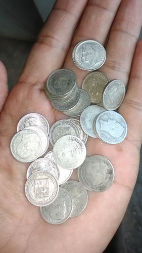 Monedas De Plata Venezolanas