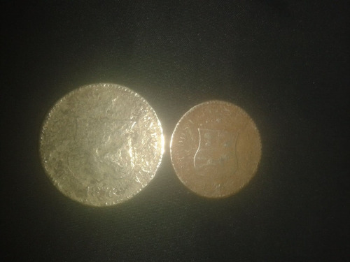 Monedas Del Año  Y 1/2 Centimos Y Centavo)