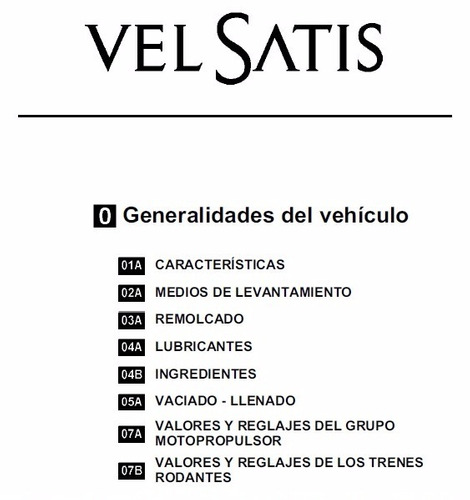 Pack Especificidades Para Vehículos Renault