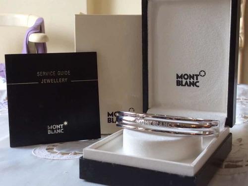 Pulsera Mont Blanc Original Para Caballero