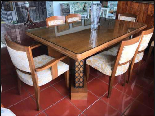 Remato Juego De Comedor Madera 10 Puestos