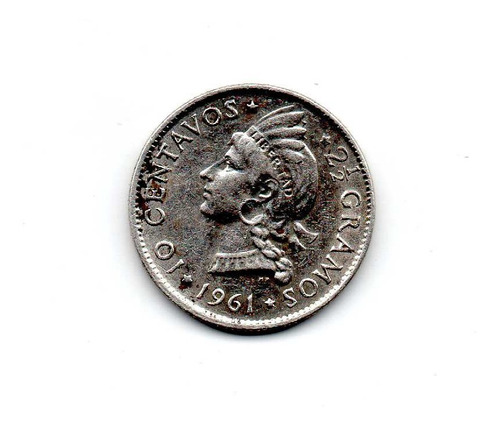 Republica Dominicana Moneda Plata  Coleccion Cod9 5$