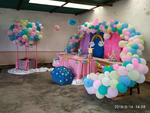 Sillas,mesas,mesones,materiales Decorativos Festejo Infantil