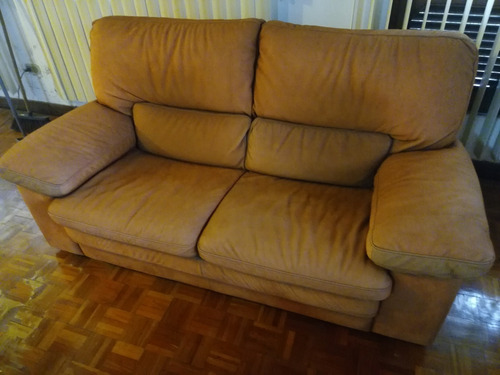Sofa Divani By Natuzzi Original Importad Piel Nobuck 570verd