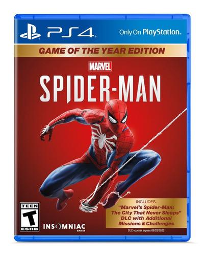 Spiderman Game Of The Year Ps4 Nuevo Playstation4 Tienda