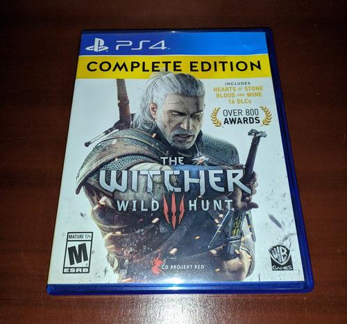 The Witcher 3 Complete Edition Ps4