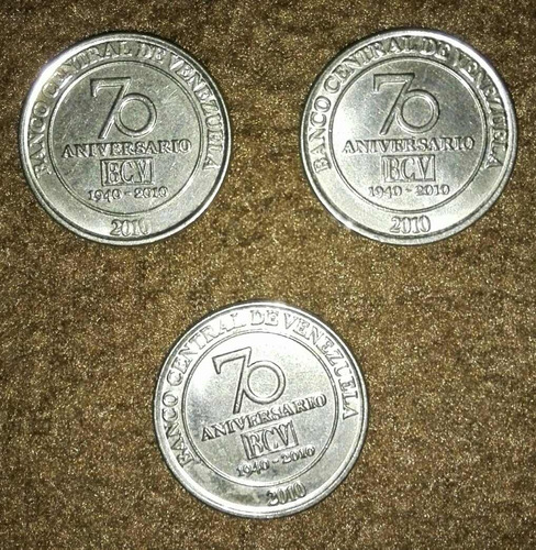 Trio Monedas Conmemorativa 50 Cts 