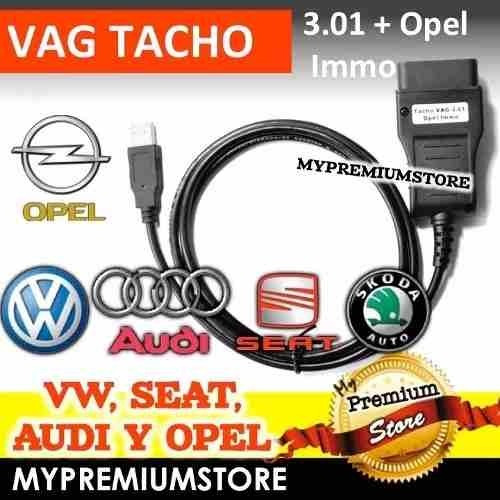 Vag Tacho Corrector Kilometraje Pin Code Vw Audi Seat Y Opel