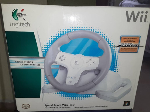 Volante De Pedestal Para Consola De Wii Marca Logitech